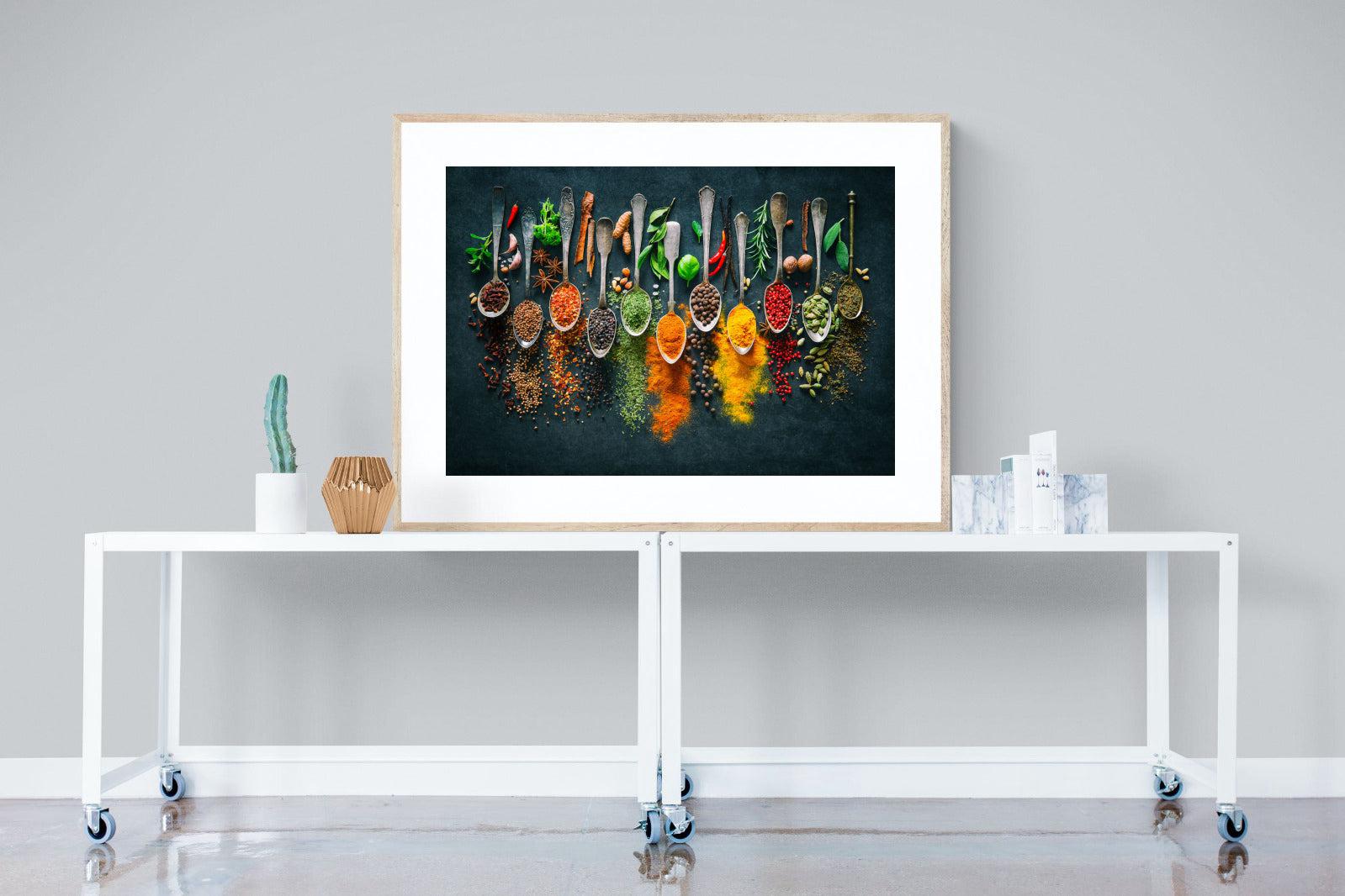 Culinary-Wall_Art-120 x 90cm-Framed Print-Wood-Pixalot