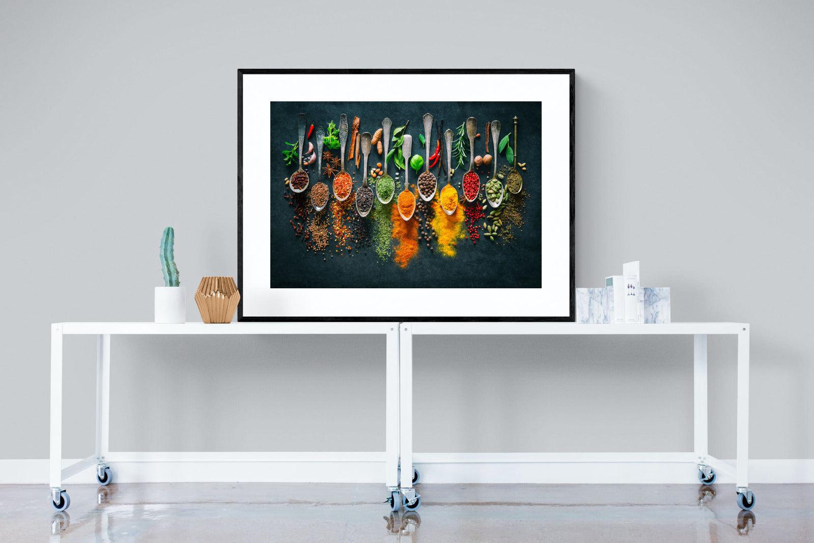 Culinary-Wall_Art-120 x 90cm-Framed Print-Black-Pixalot