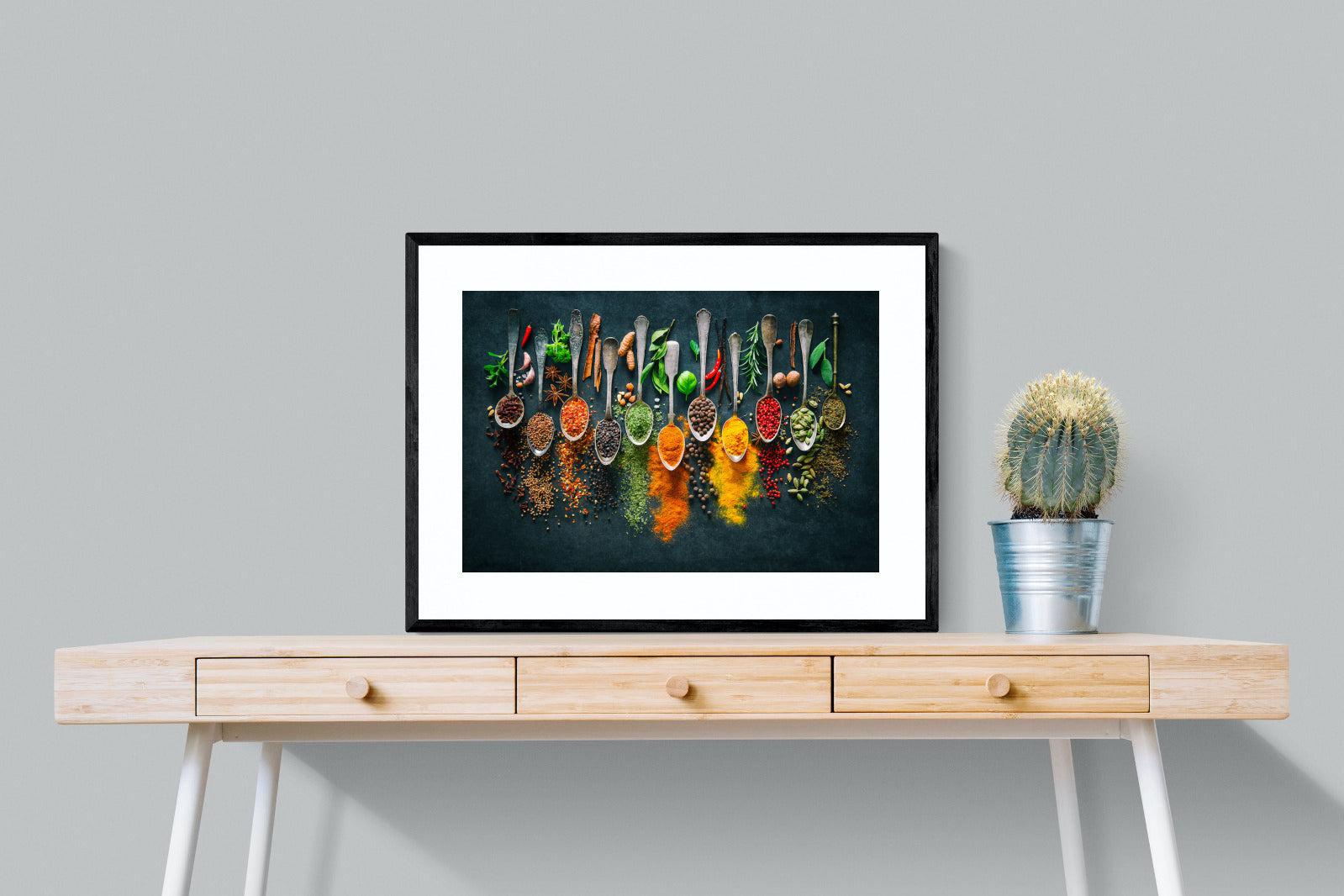 Culinary-Wall_Art-80 x 60cm-Framed Print-Black-Pixalot