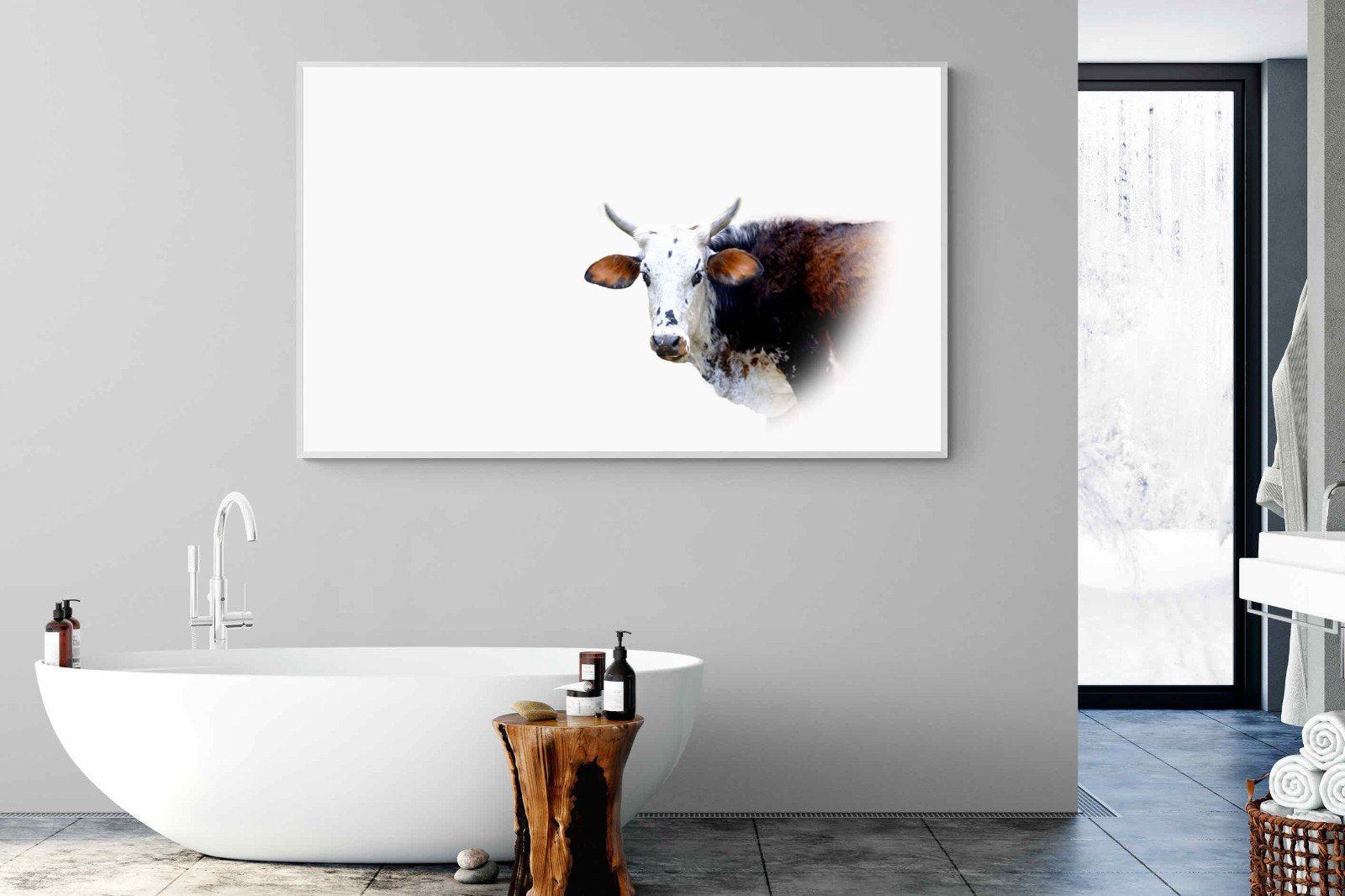 Curious Nguni-Wall_Art-180 x 110cm-Mounted Canvas-White-Pixalot