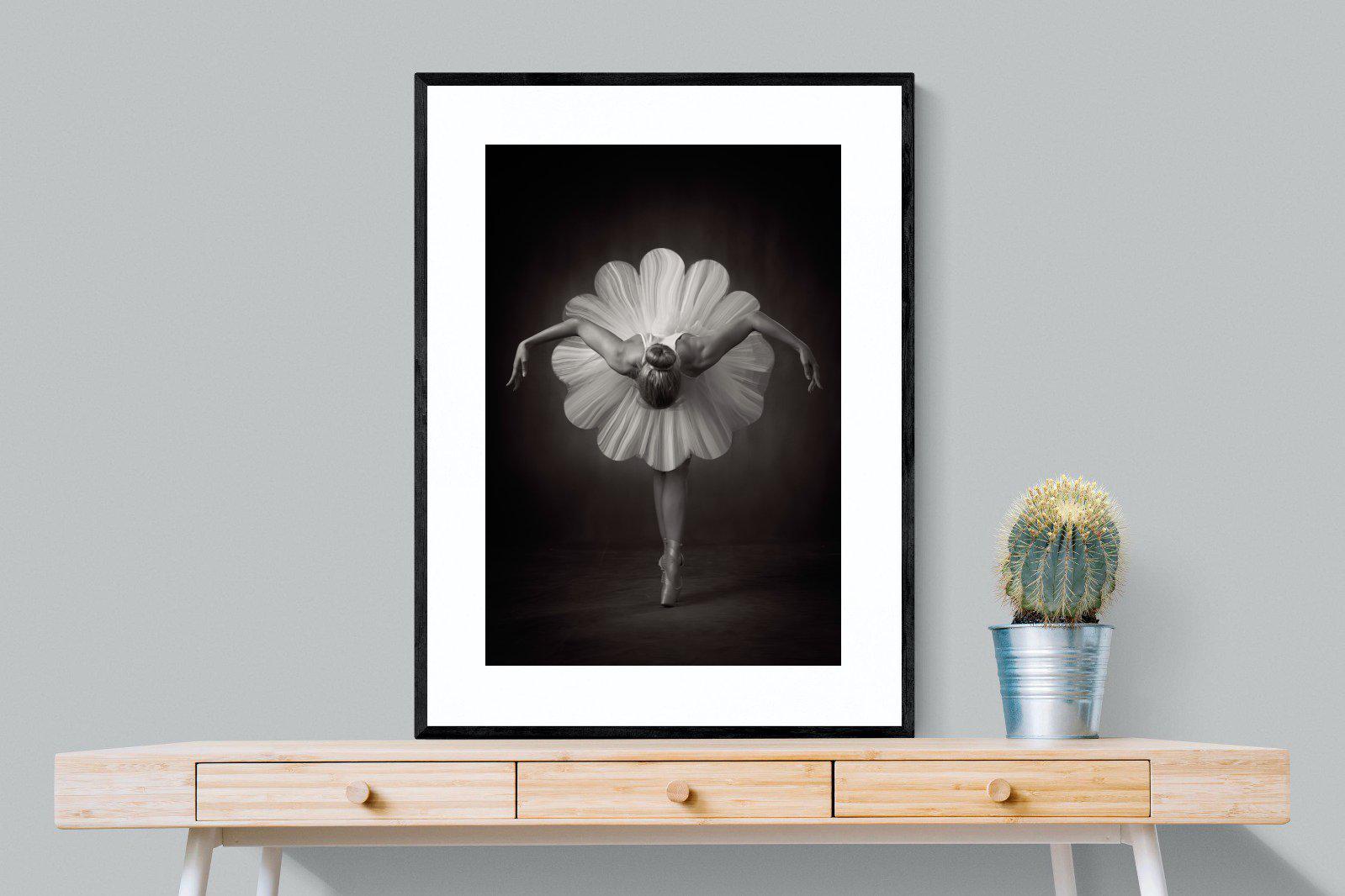 Curtsy-Wall_Art-75 x 100cm-Framed Print-Black-Pixalot