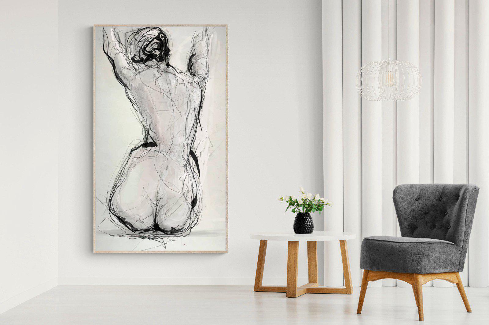 Curvy-Wall_Art-130 x 220cm-Mounted Canvas-Wood-Pixalot