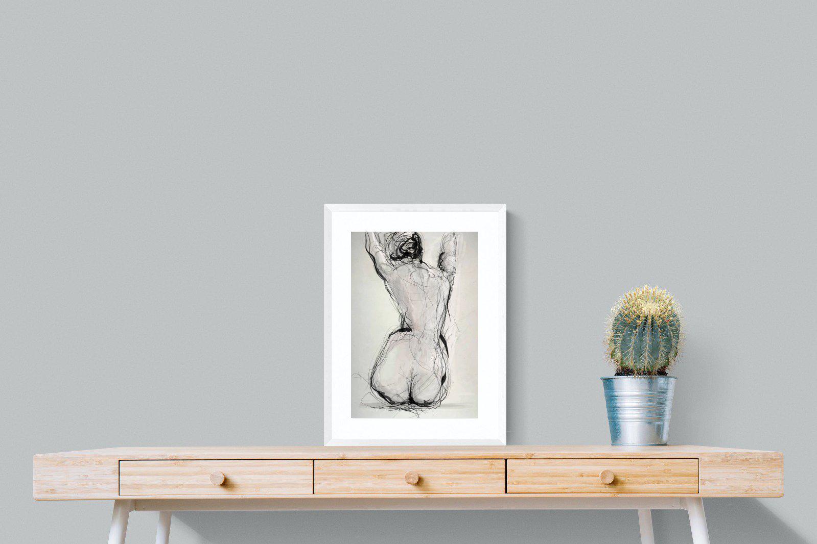 Curvy-Wall_Art-45 x 60cm-Framed Print-White-Pixalot