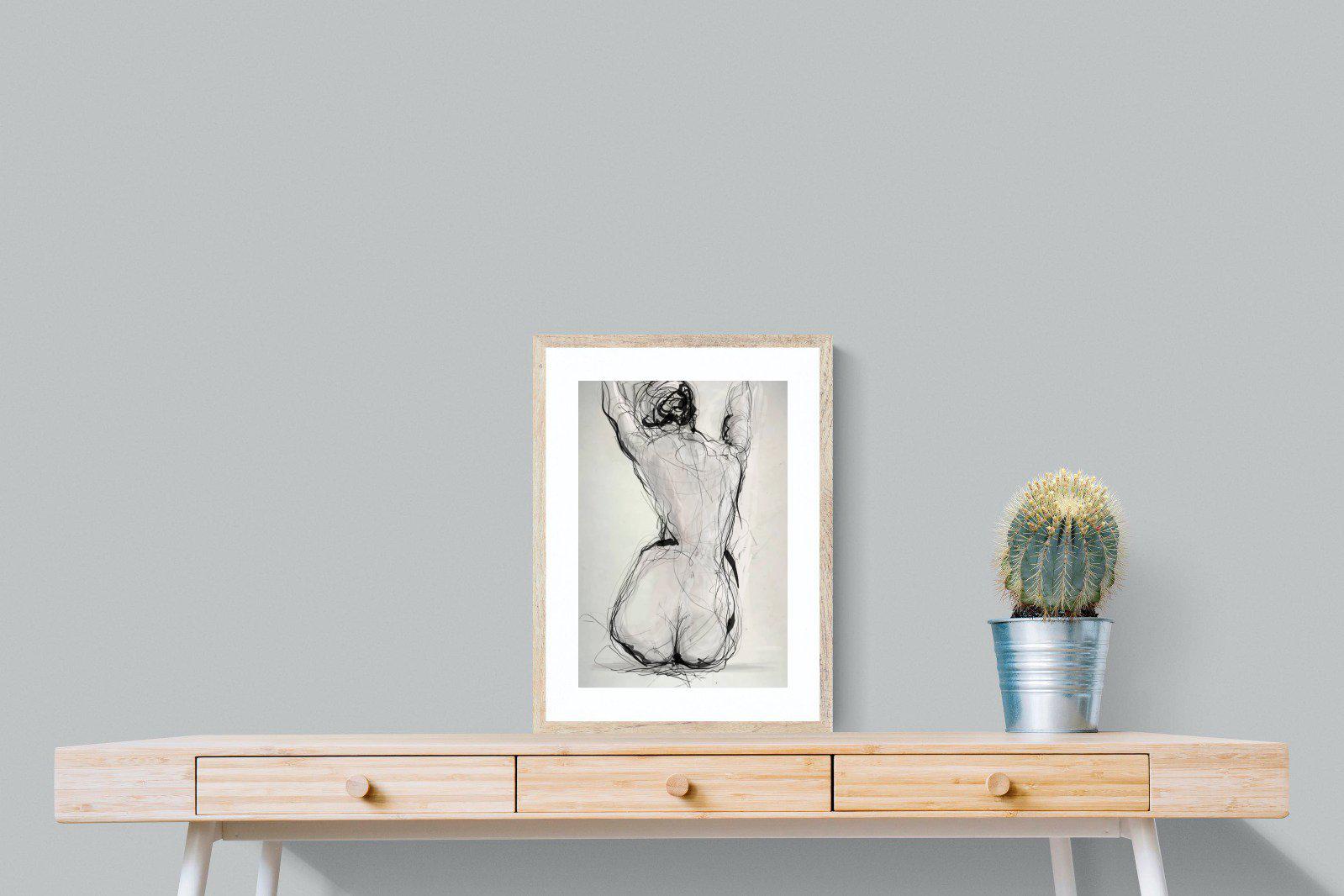 Curvy-Wall_Art-45 x 60cm-Framed Print-Wood-Pixalot