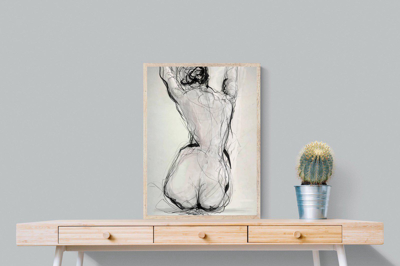 Curvy-Wall_Art-60 x 80cm-Mounted Canvas-Wood-Pixalot