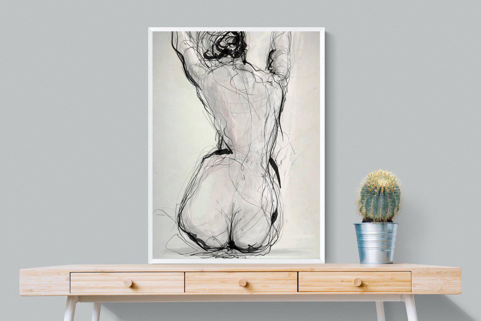 Curvy-Wall_Art-75 x 100cm-Mounted Canvas-White-Pixalot