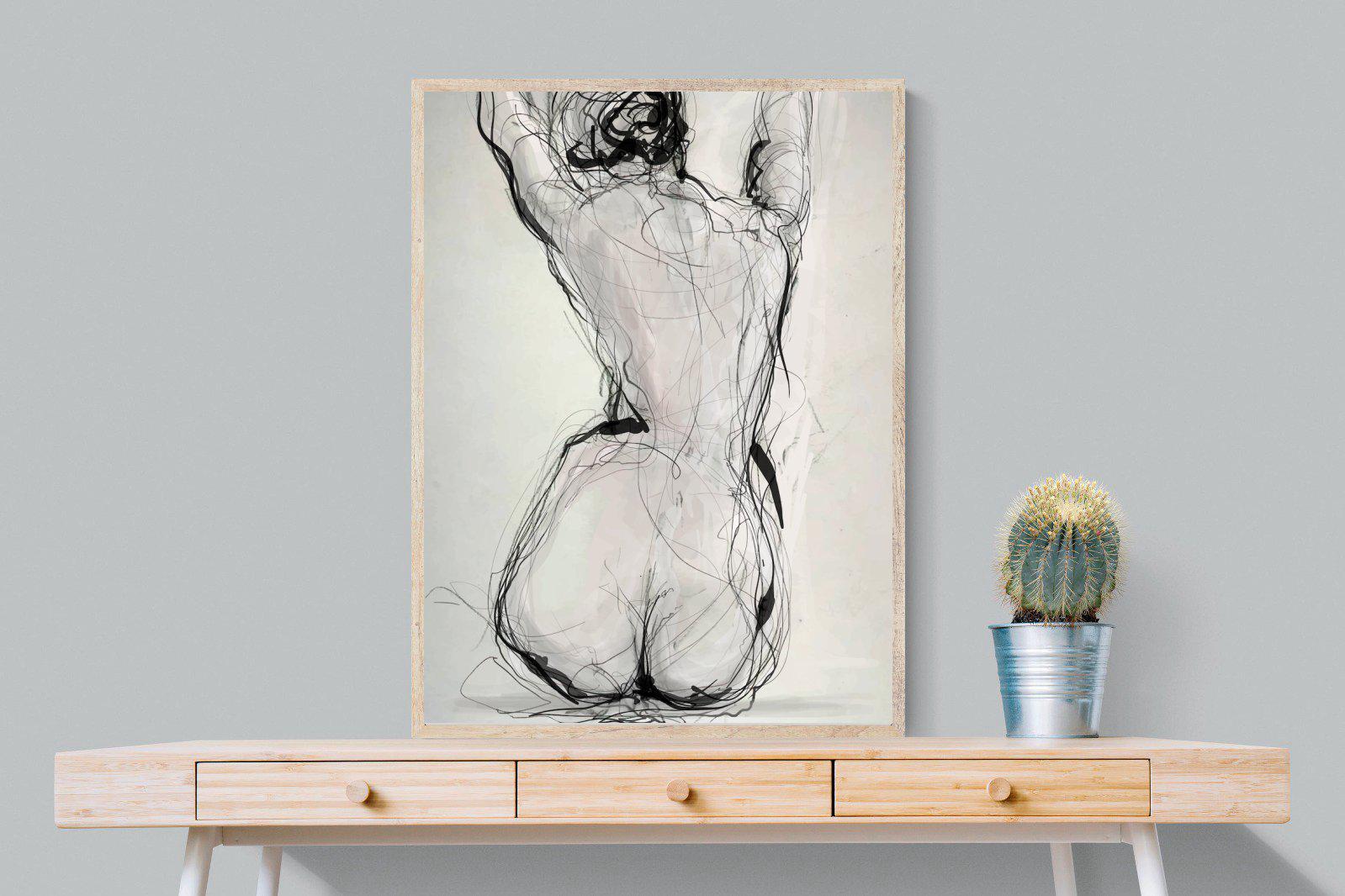 Curvy-Wall_Art-75 x 100cm-Mounted Canvas-Wood-Pixalot