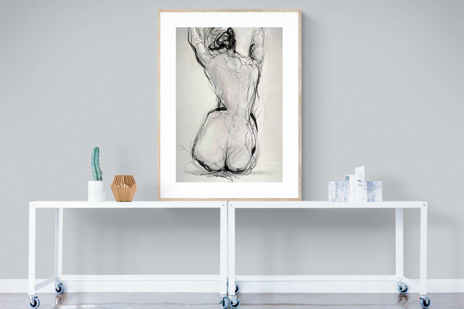 Curvy-Wall_Art-90 x 120cm-Framed Print-Wood-Pixalot