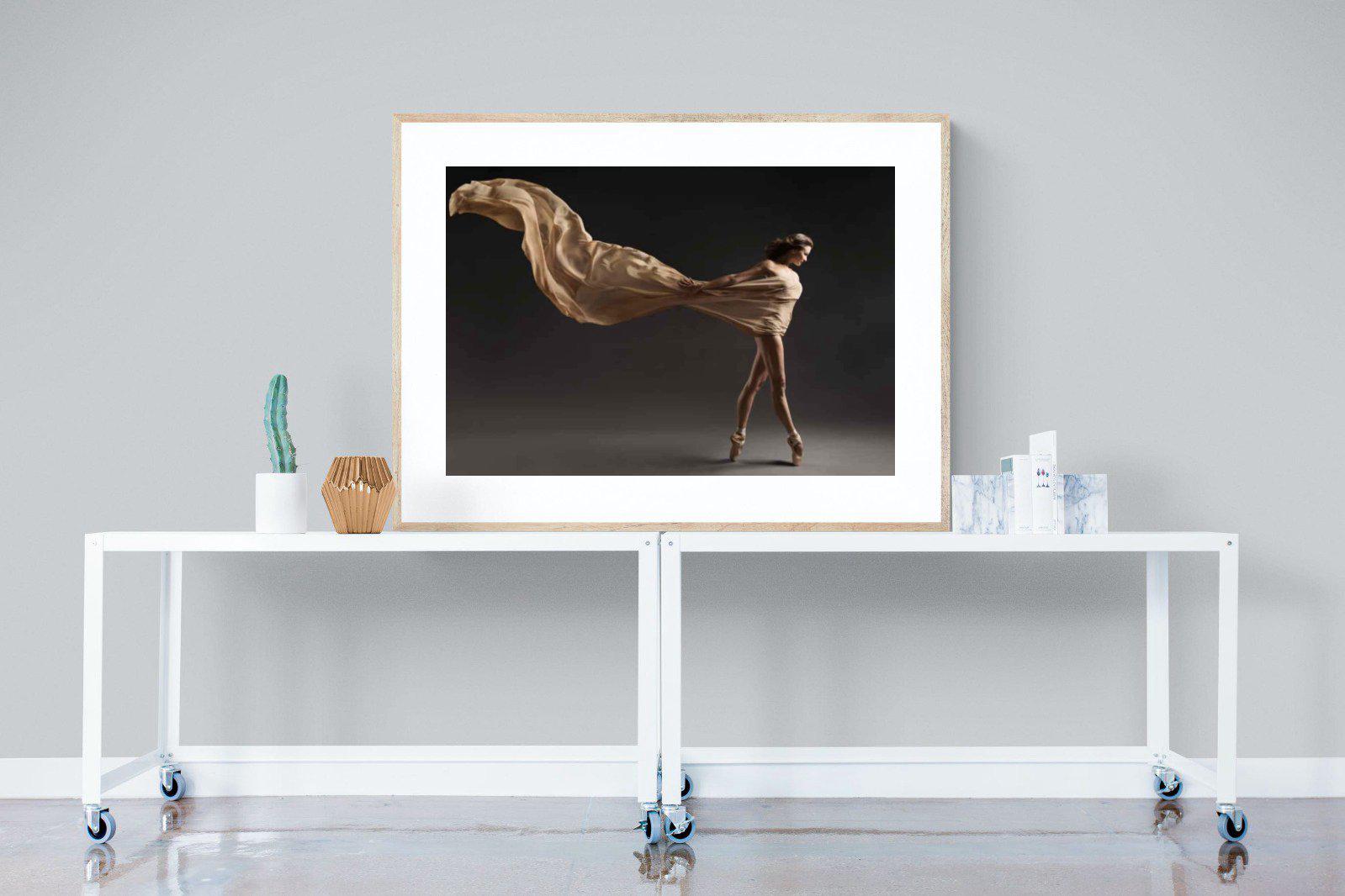 Dancing in the Dark-Wall_Art-120 x 90cm-Framed Print-Wood-Pixalot