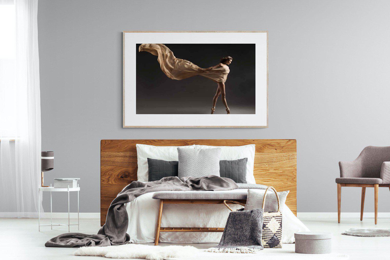 Dancing in the Dark-Wall_Art-150 x 100cm-Framed Print-Wood-Pixalot