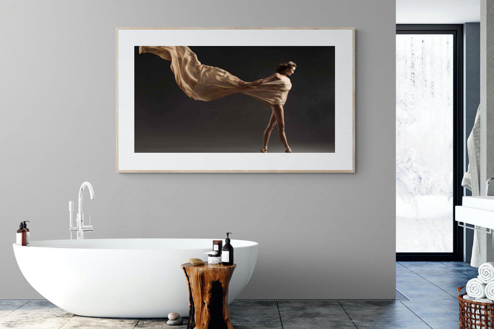 Dancing in the Dark-Wall_Art-180 x 110cm-Framed Print-Wood-Pixalot