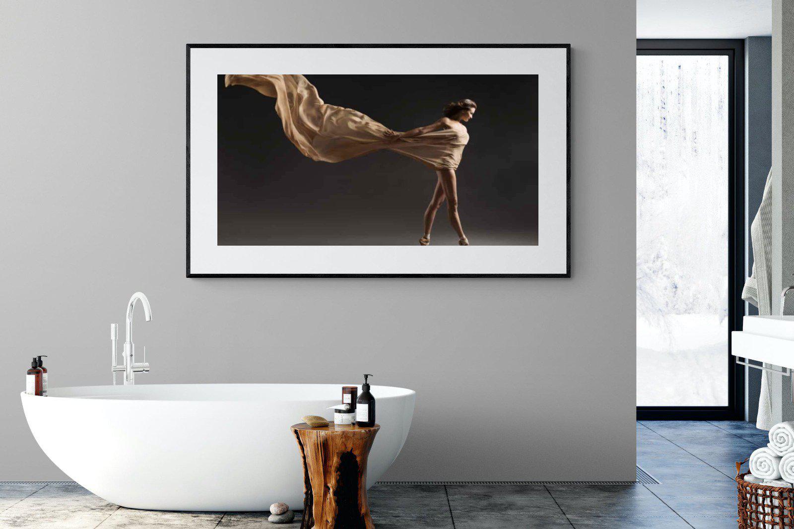 Dancing in the Dark-Wall_Art-180 x 110cm-Framed Print-Black-Pixalot