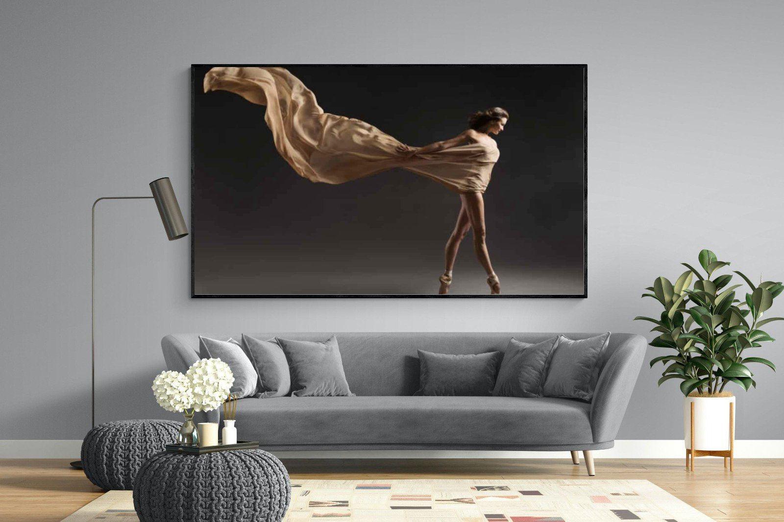 Dancing in the Dark-Wall_Art-220 x 130cm-Mounted Canvas-Black-Pixalot