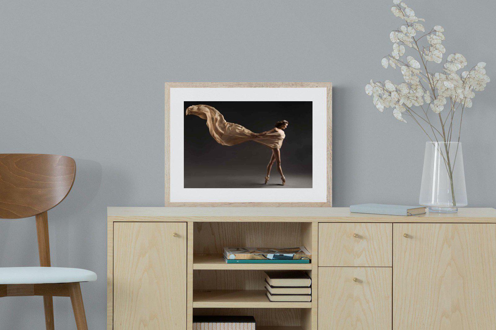Dancing in the Dark-Wall_Art-60 x 45cm-Framed Print-Wood-Pixalot