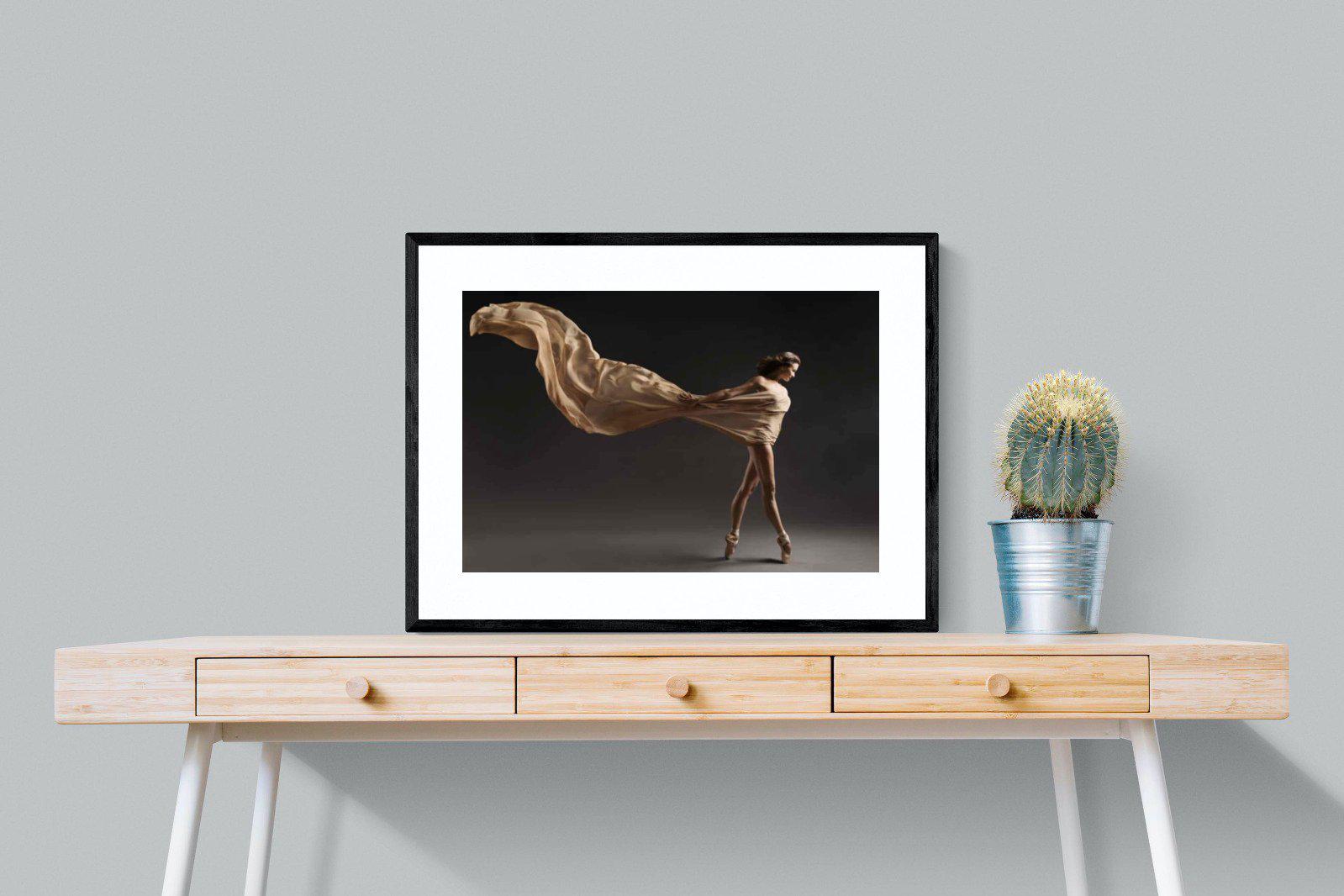 Dancing in the Dark-Wall_Art-80 x 60cm-Framed Print-Black-Pixalot