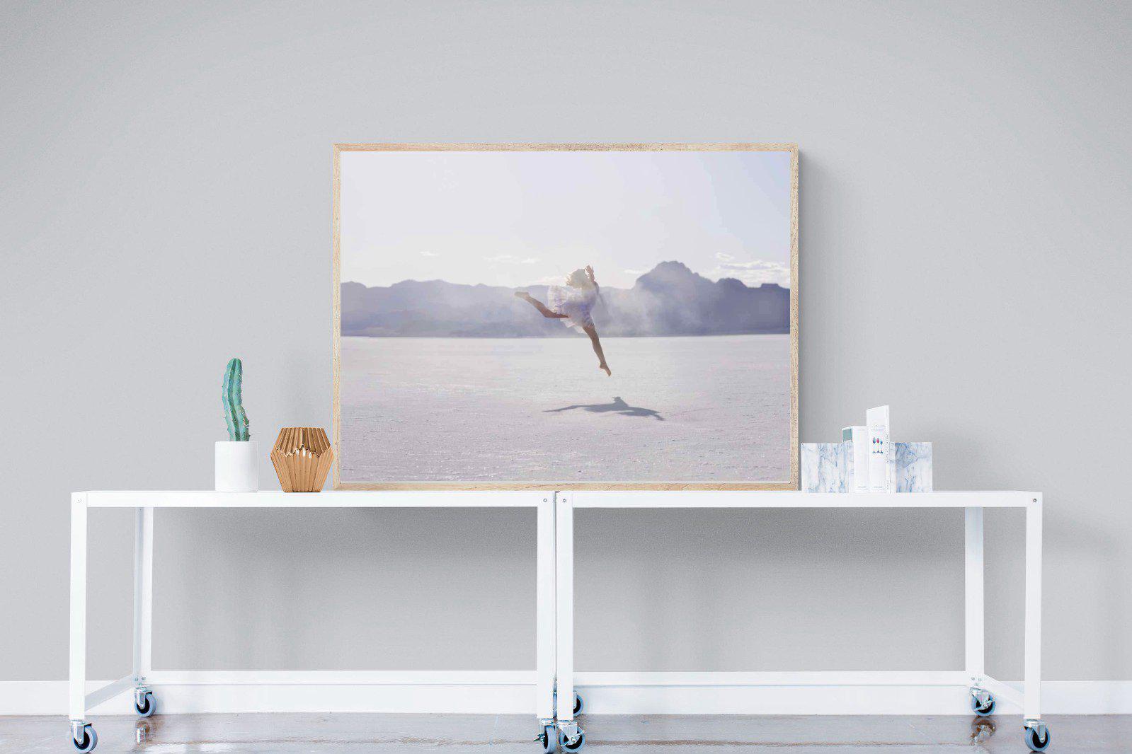 Dancing in the Desert-Wall_Art-120 x 90cm-Mounted Canvas-Wood-Pixalot
