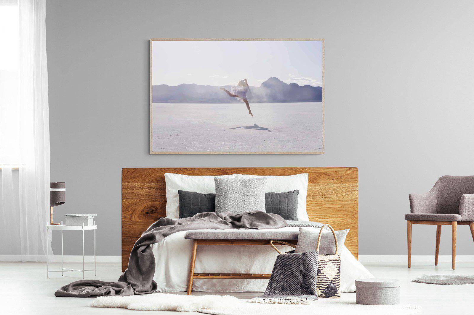 Dancing in the Desert-Wall_Art-150 x 100cm-Mounted Canvas-Wood-Pixalot