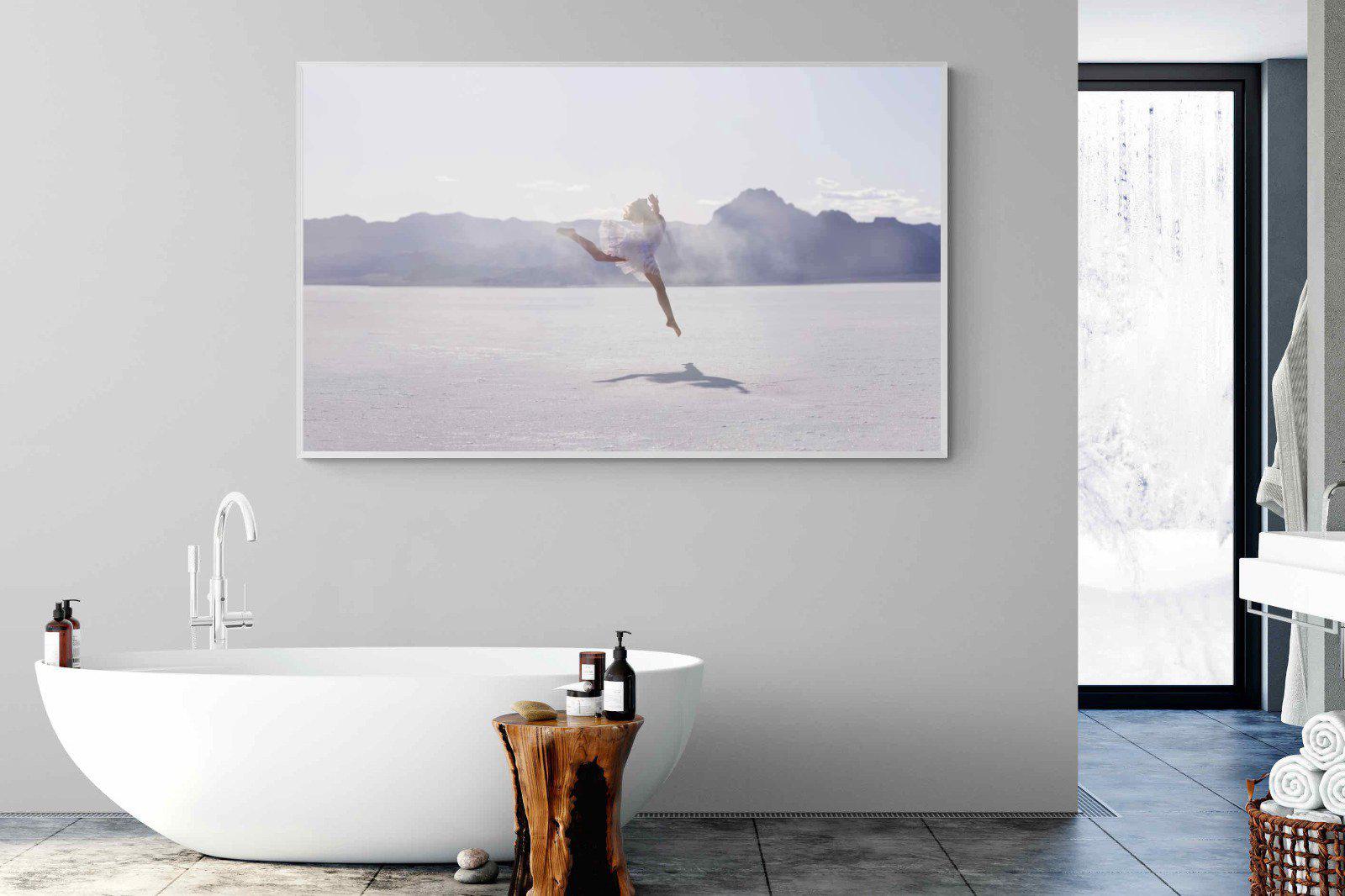 Dancing in the Desert-Wall_Art-180 x 110cm-Mounted Canvas-White-Pixalot