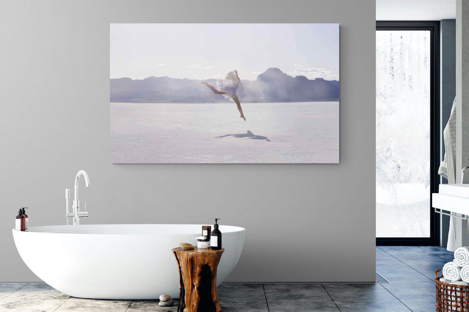 Dancing in the Desert-Wall_Art-180 x 110cm-Mounted Canvas-No Frame-Pixalot