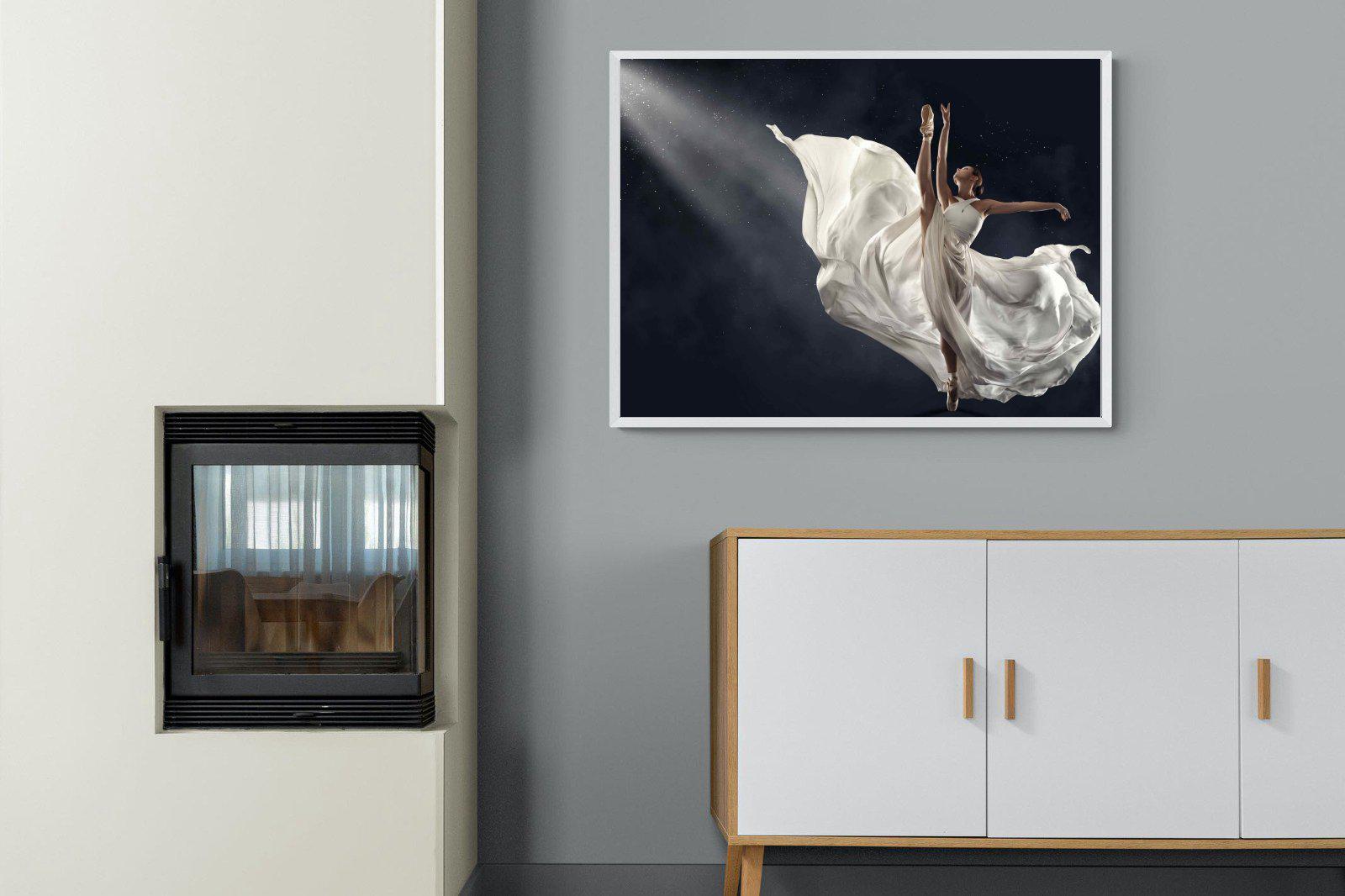 Dancing in the Spotlight-Wall_Art-100 x 75cm-Mounted Canvas-White-Pixalot