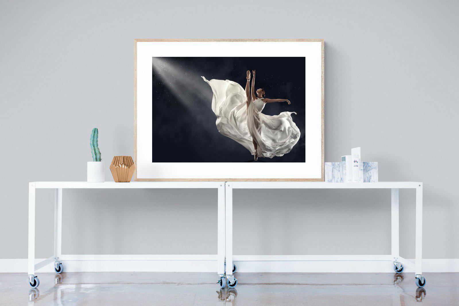 Dancing in the Spotlight-Wall_Art-120 x 90cm-Framed Print-Wood-Pixalot