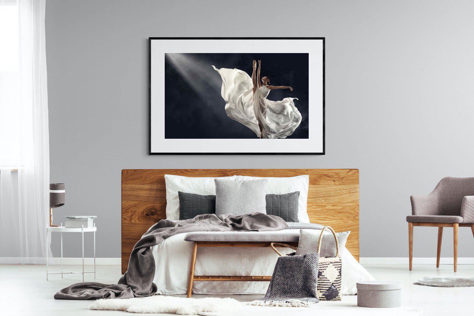 Dancing in the Spotlight-Wall_Art-150 x 100cm-Framed Print-Black-Pixalot
