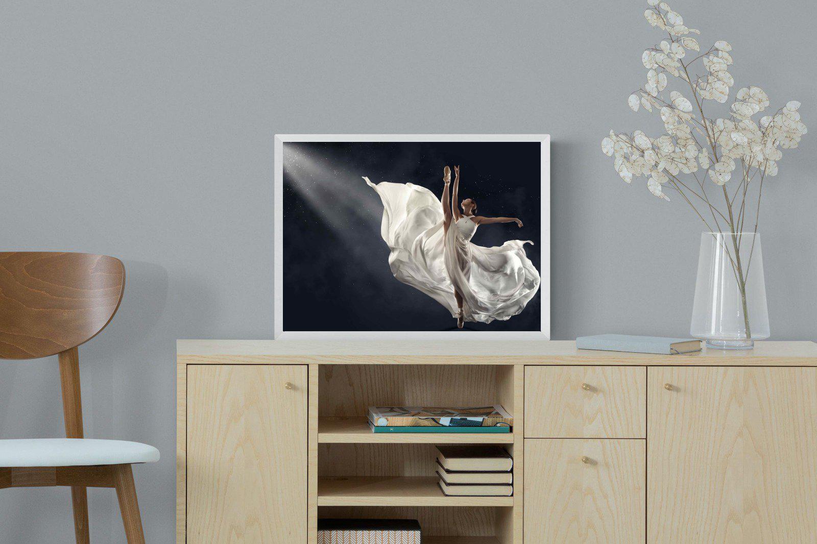 Dancing in the Spotlight-Wall_Art-60 x 45cm-Mounted Canvas-White-Pixalot