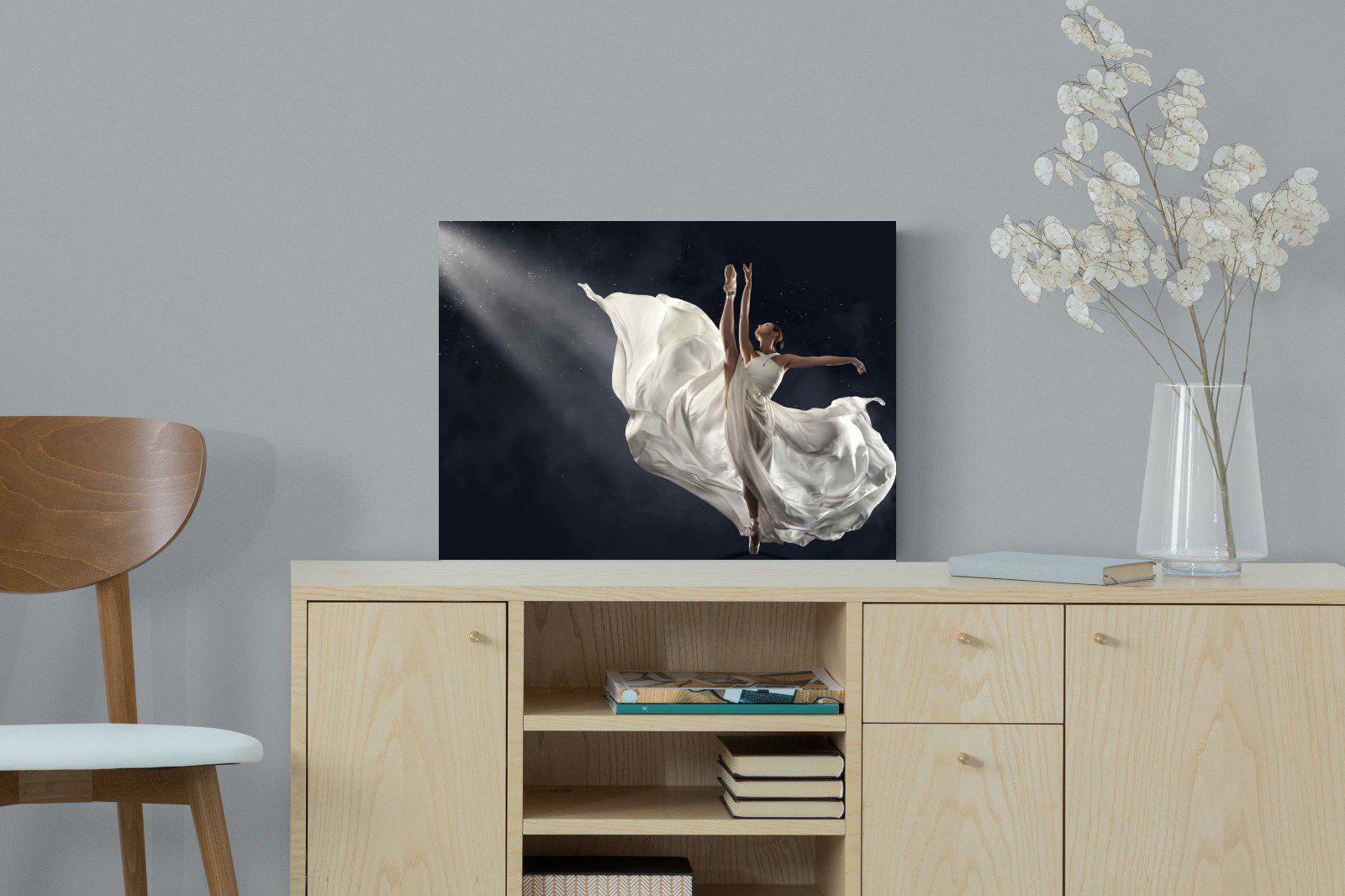 Dancing in the Spotlight-Wall_Art-60 x 45cm-Mounted Canvas-No Frame-Pixalot