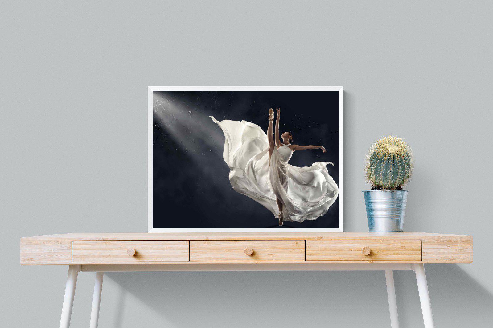 Dancing in the Spotlight-Wall_Art-80 x 60cm-Mounted Canvas-White-Pixalot