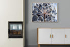 Dandelion Close Up-Wall_Art-100 x 75cm-Mounted Canvas-Wood-Pixalot