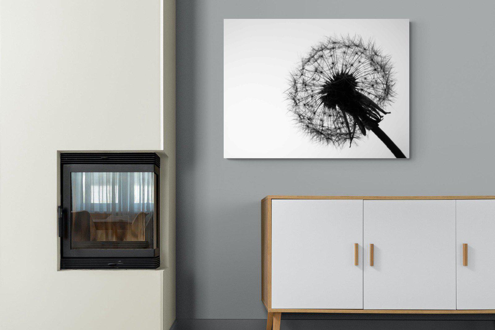 Dandelion-Wall_Art-100 x 75cm-Mounted Canvas-No Frame-Pixalot