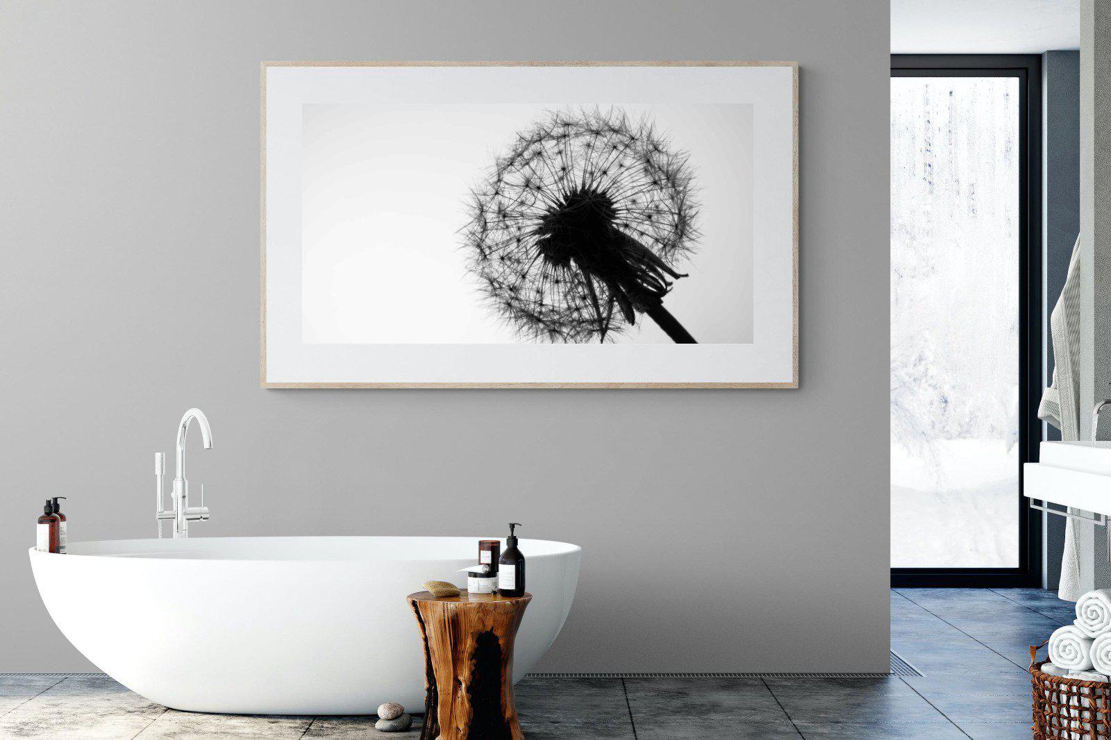 Dandelion-Wall_Art-180 x 110cm-Framed Print-Wood-Pixalot