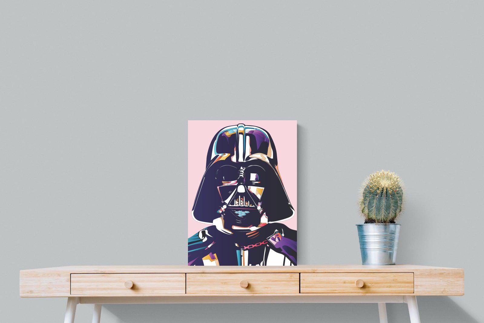 Darth Vader-Wall_Art-45 x 60cm-Mounted Canvas-No Frame-Pixalot