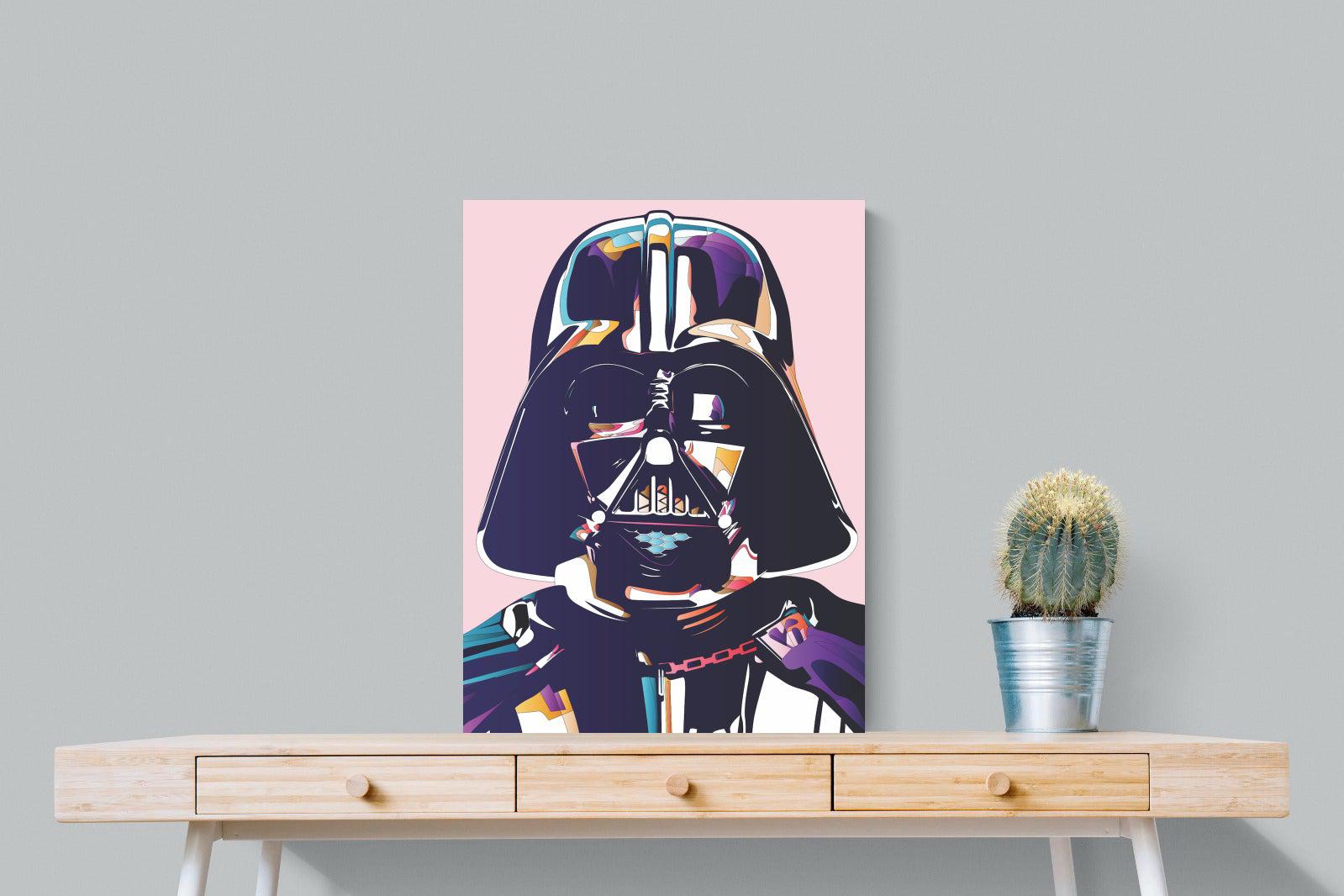 Darth Vader-Wall_Art-60 x 80cm-Mounted Canvas-No Frame-Pixalot