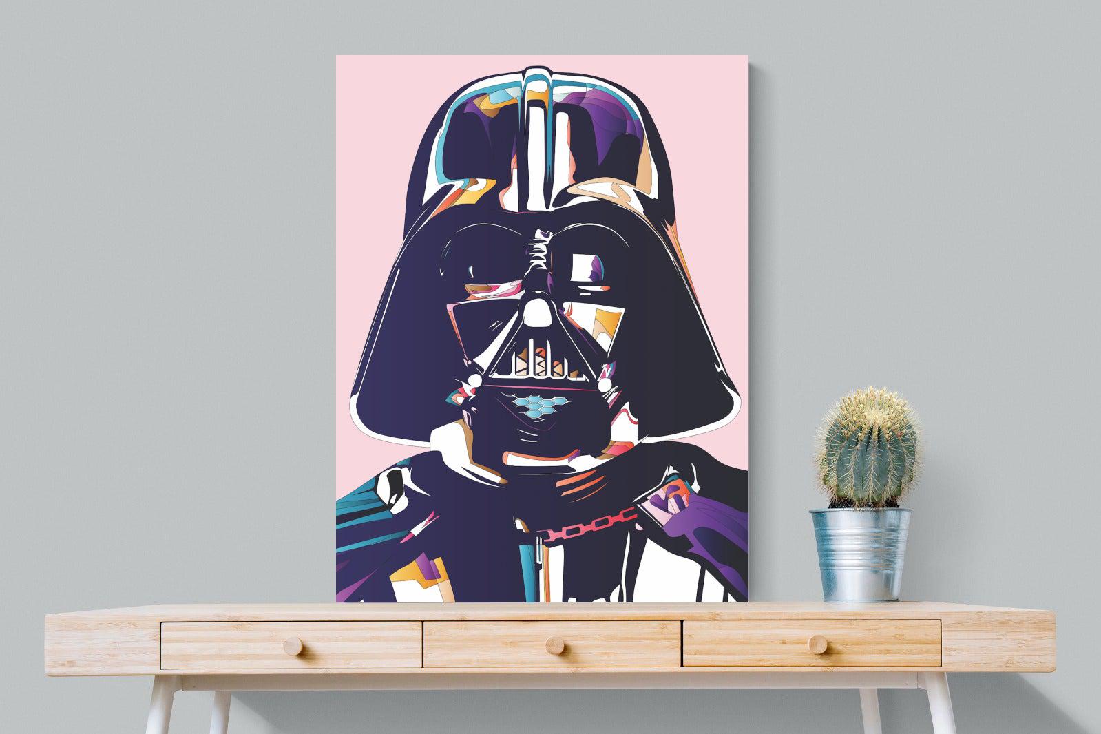 Darth Vader-Wall_Art-75 x 100cm-Mounted Canvas-No Frame-Pixalot