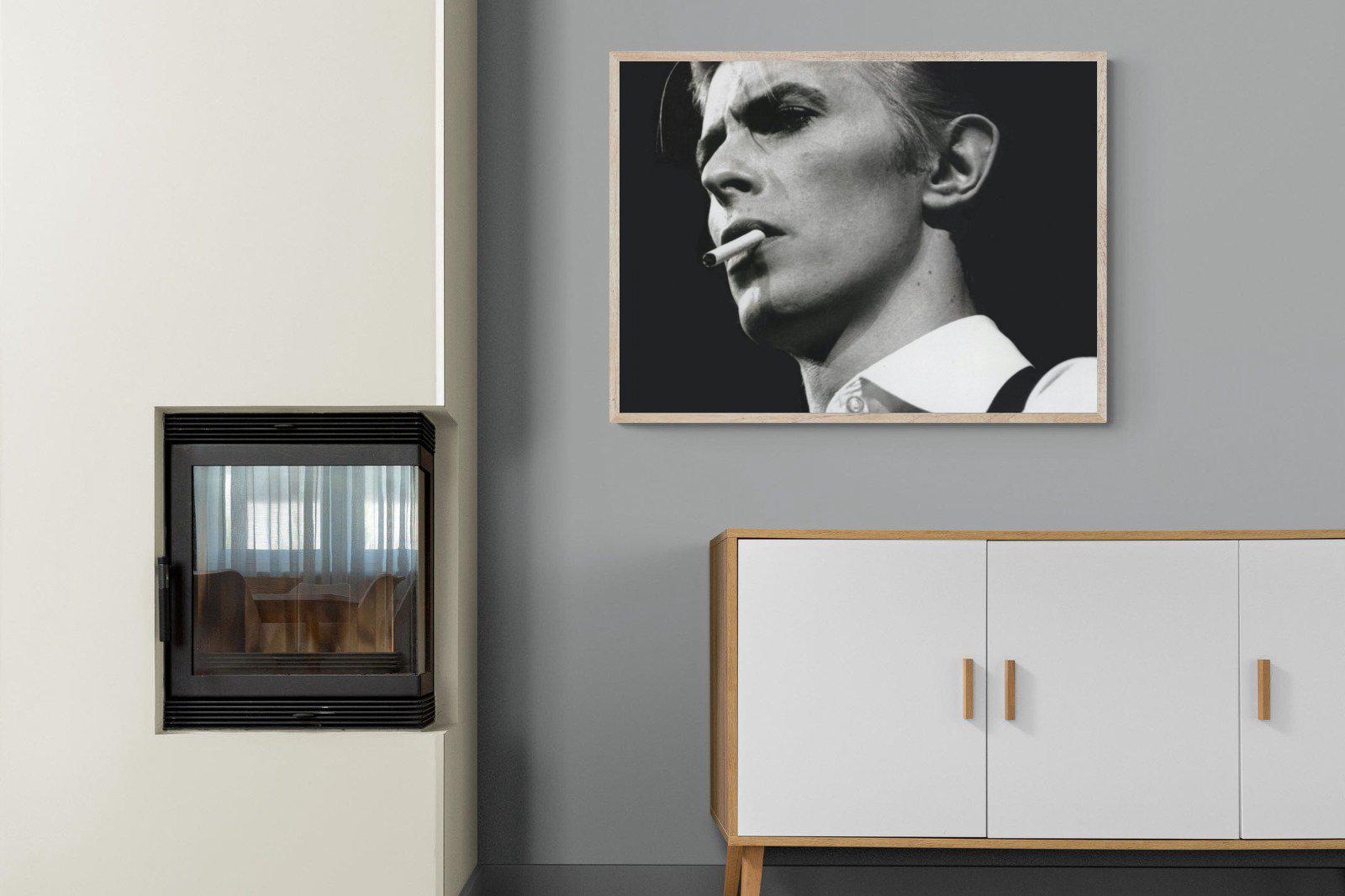 David Bowie-Wall_Art-100 x 75cm-Mounted Canvas-Wood-Pixalot