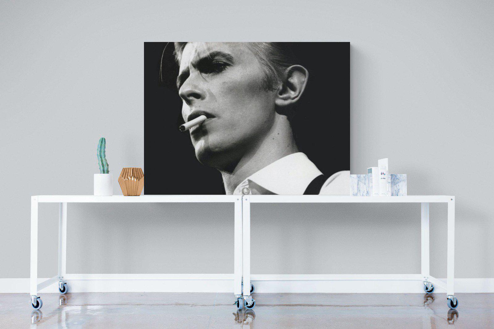 David Bowie-Wall_Art-120 x 90cm-Mounted Canvas-No Frame-Pixalot