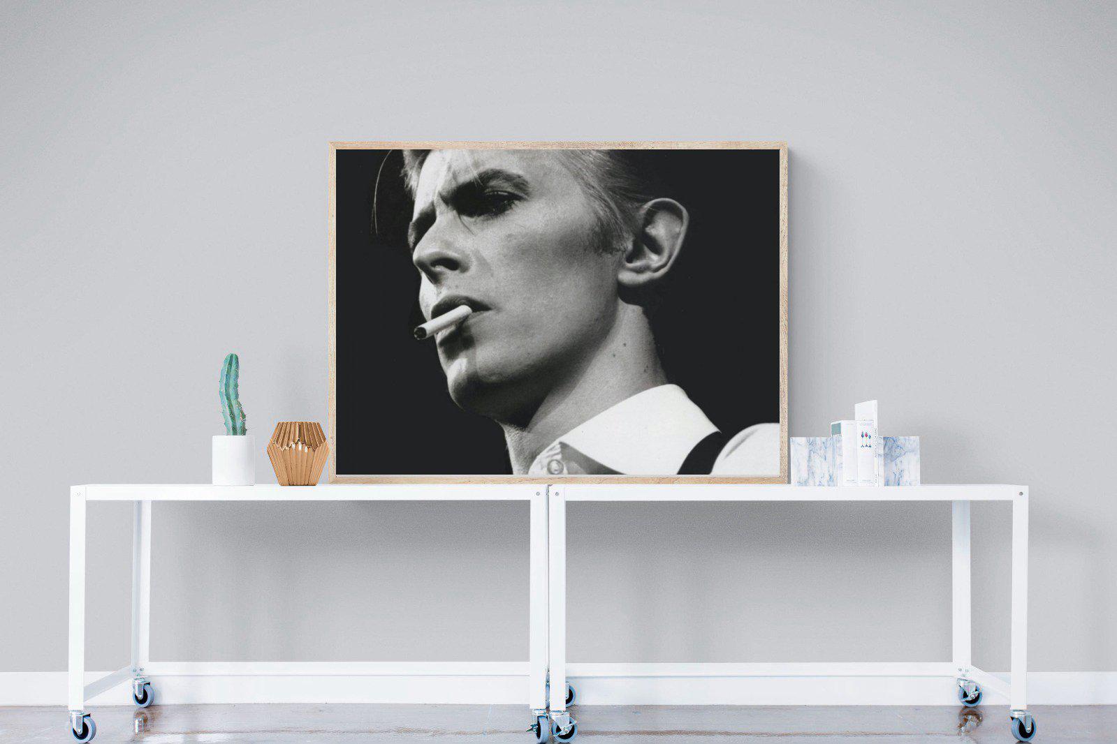 David Bowie-Wall_Art-120 x 90cm-Mounted Canvas-Wood-Pixalot