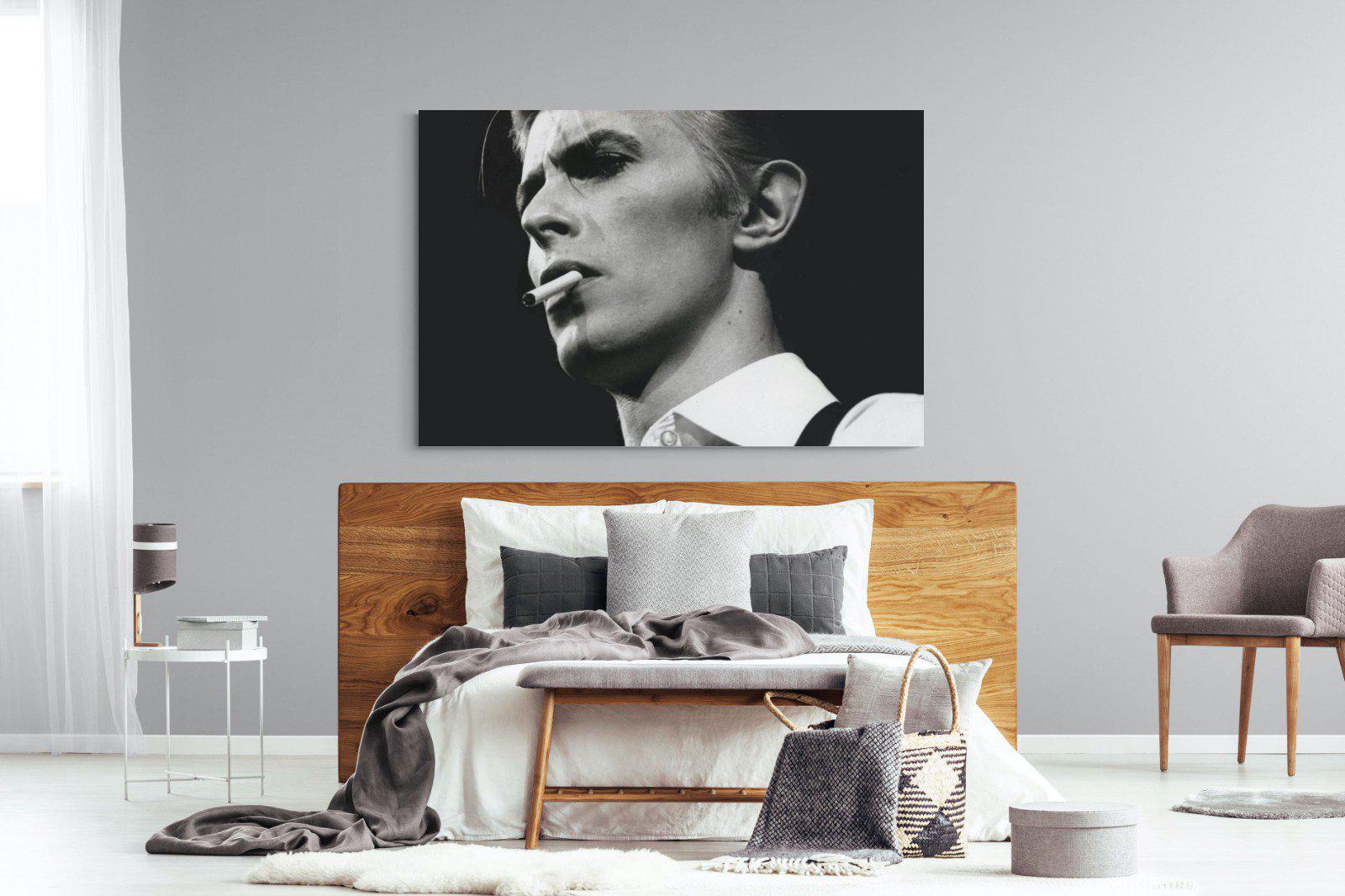David Bowie-Wall_Art-150 x 100cm-Mounted Canvas-No Frame-Pixalot