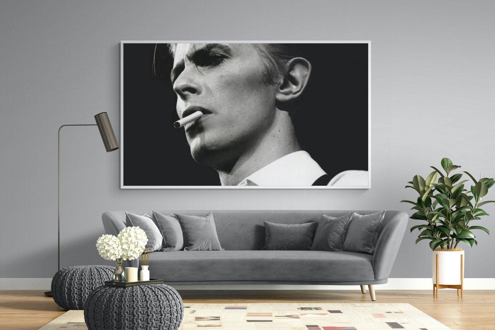 David Bowie-Wall_Art-220 x 130cm-Mounted Canvas-White-Pixalot