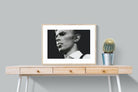 David Bowie-Wall_Art-80 x 60cm-Framed Print-Wood-Pixalot