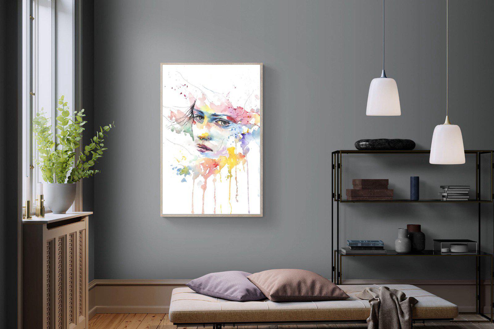 Deep in Thought-Wall_Art-100 x 150cm-Mounted Canvas-Wood-Pixalot