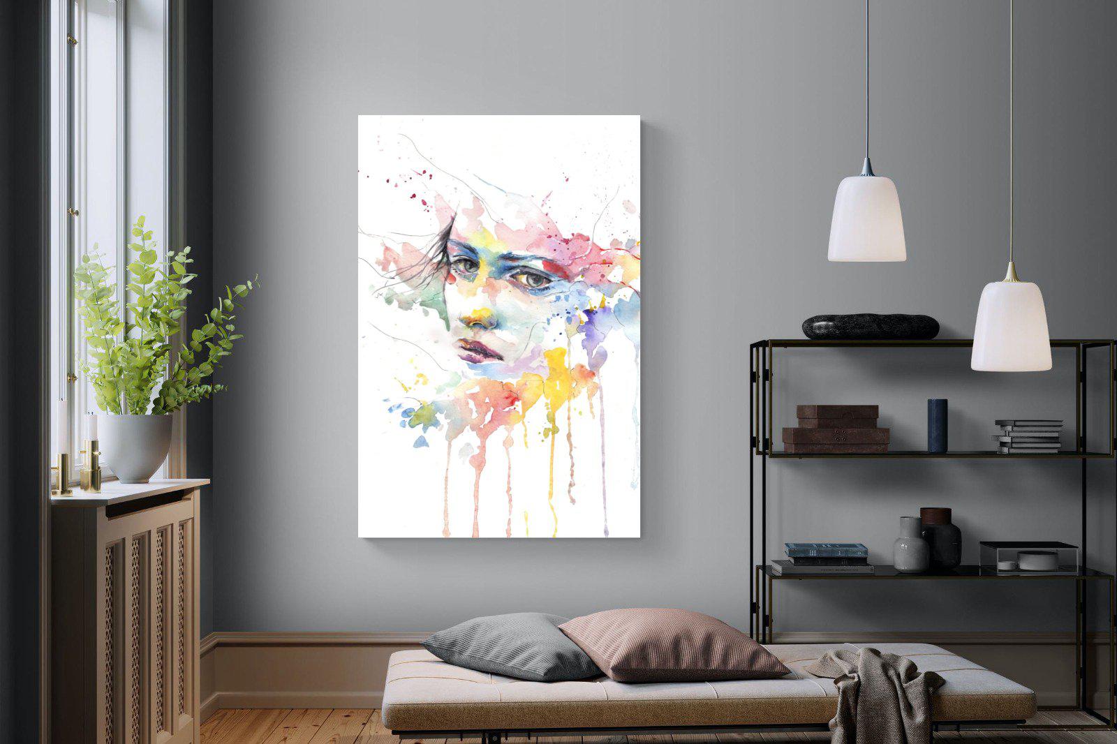 Deep in Thought-Wall_Art-120 x 180cm-Mounted Canvas-No Frame-Pixalot