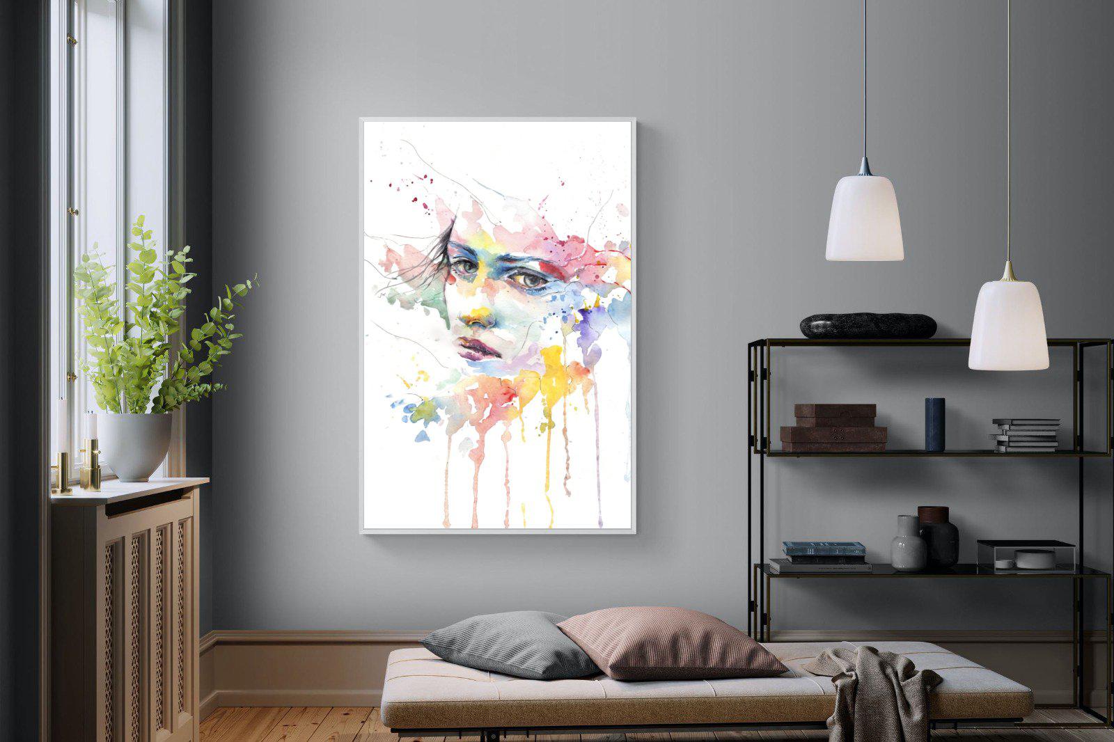 Deep in Thought-Wall_Art-120 x 180cm-Mounted Canvas-White-Pixalot