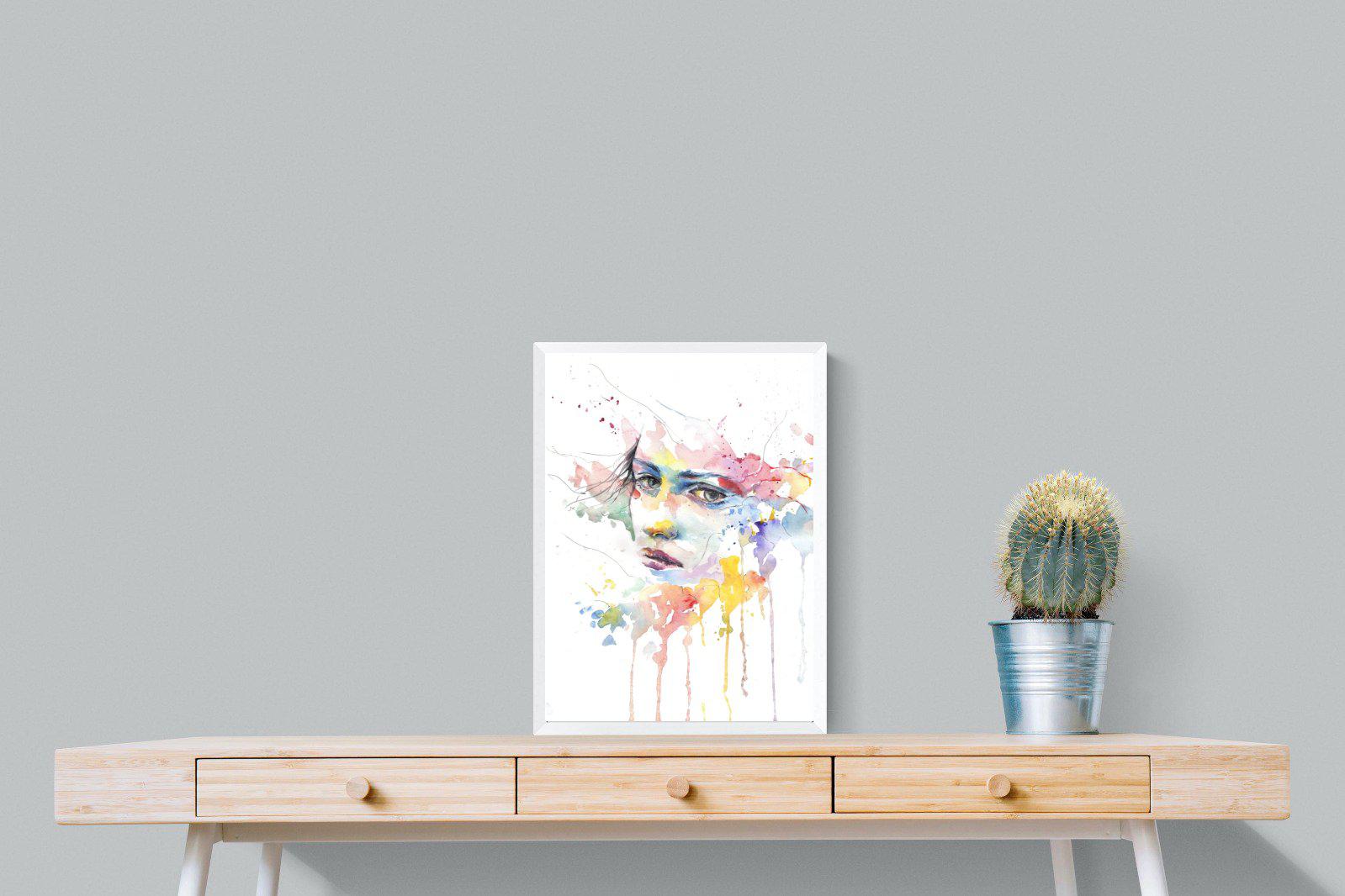 Deep in Thought-Wall_Art-45 x 60cm-Mounted Canvas-White-Pixalot