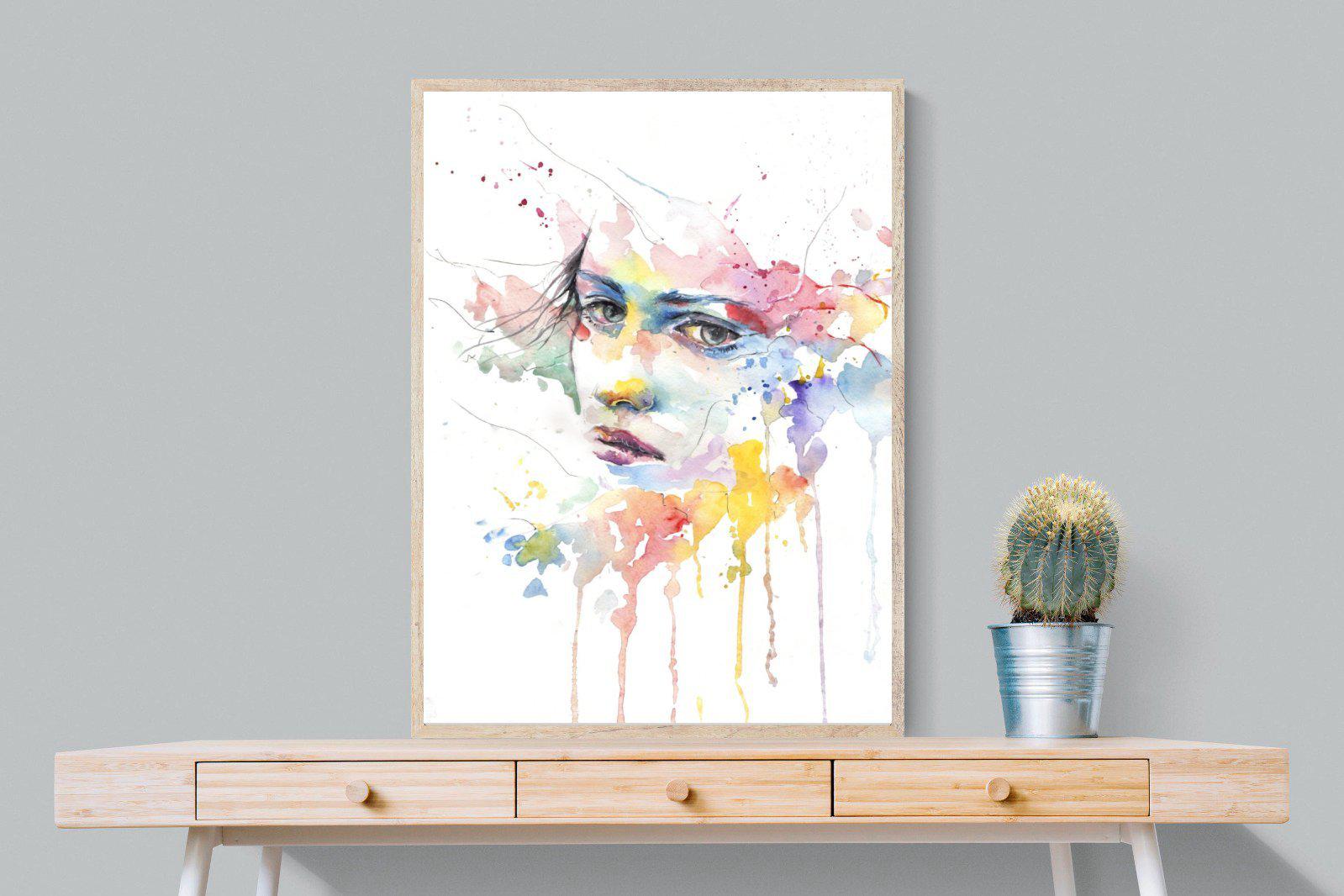 Deep in Thought-Wall_Art-75 x 100cm-Mounted Canvas-Wood-Pixalot