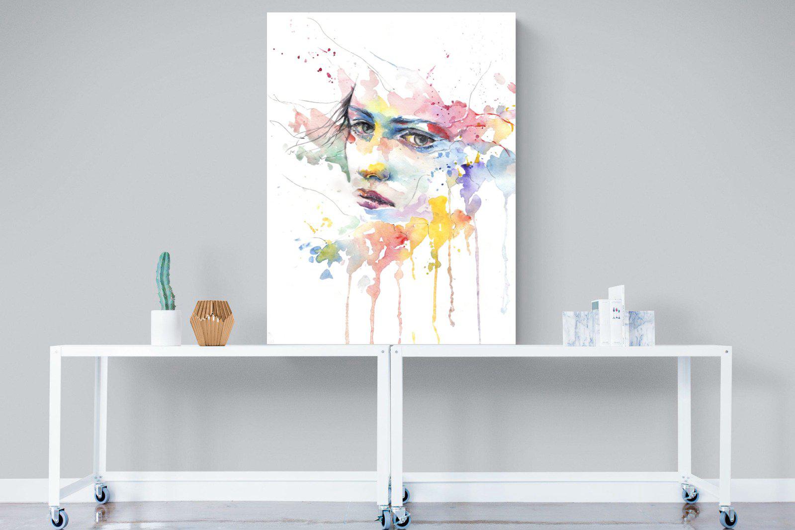 Deep in Thought-Wall_Art-90 x 120cm-Mounted Canvas-No Frame-Pixalot