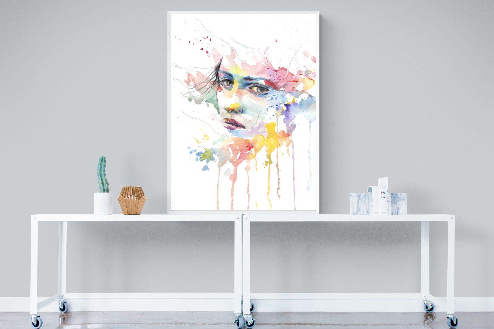 Deep in Thought-Wall_Art-90 x 120cm-Mounted Canvas-White-Pixalot