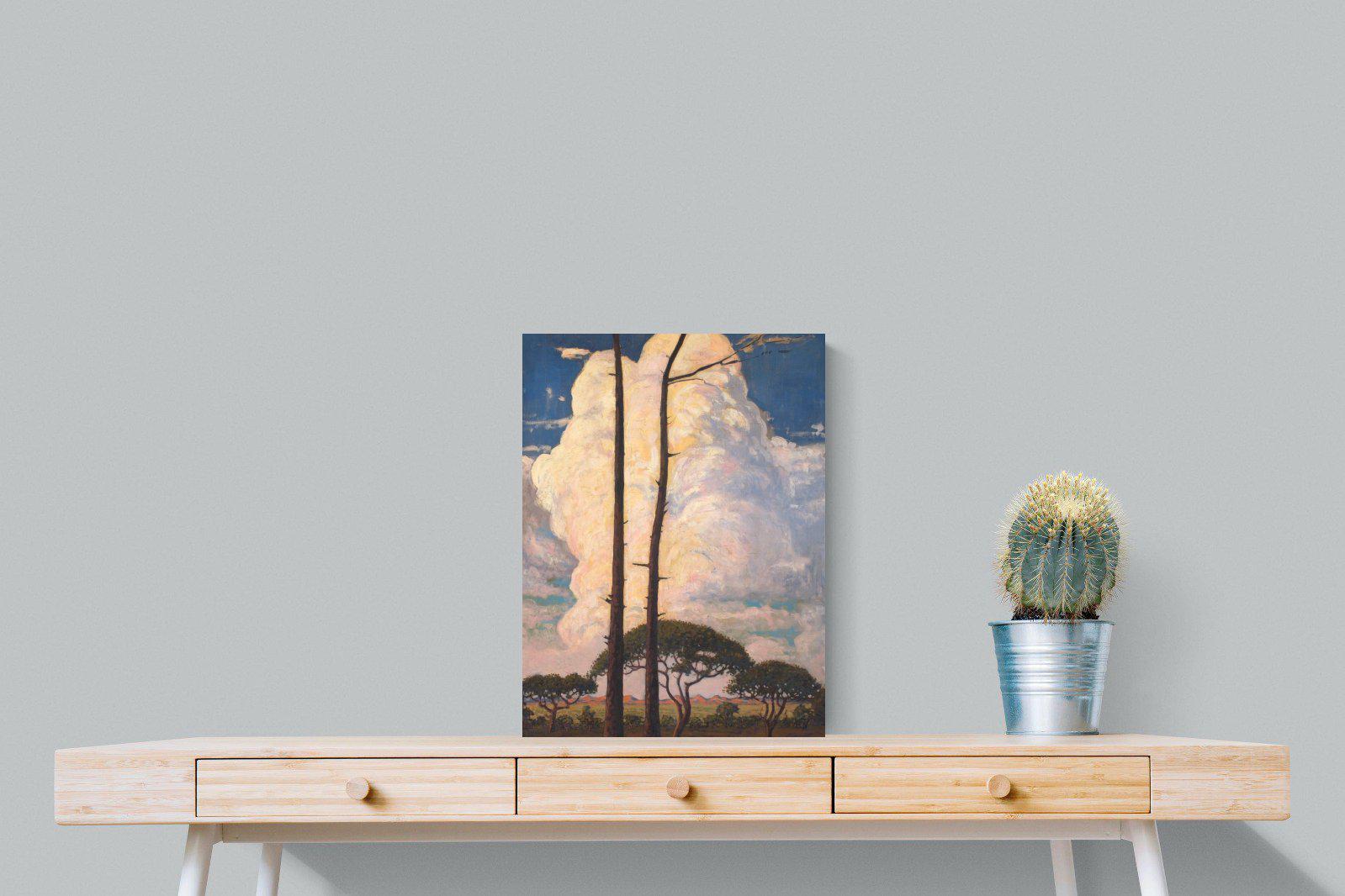 Die Wolk-Wall_Art-45 x 60cm-Mounted Canvas-No Frame-Pixalot