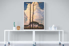 Die Wolk-Wall_Art-90 x 120cm-Mounted Canvas-White-Pixalot
